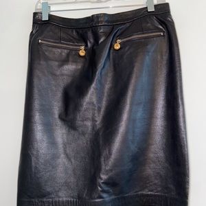Leather pencil skirt size 12